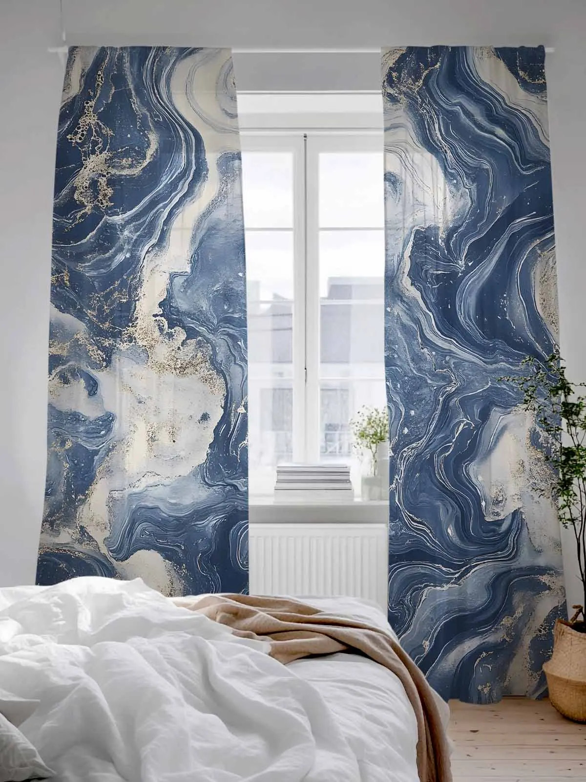 

Современные абстрактные линии, тюлевые прозрачные шторы для гостиной, спальни, кухни, украшения, вуаль, шторы из органзы