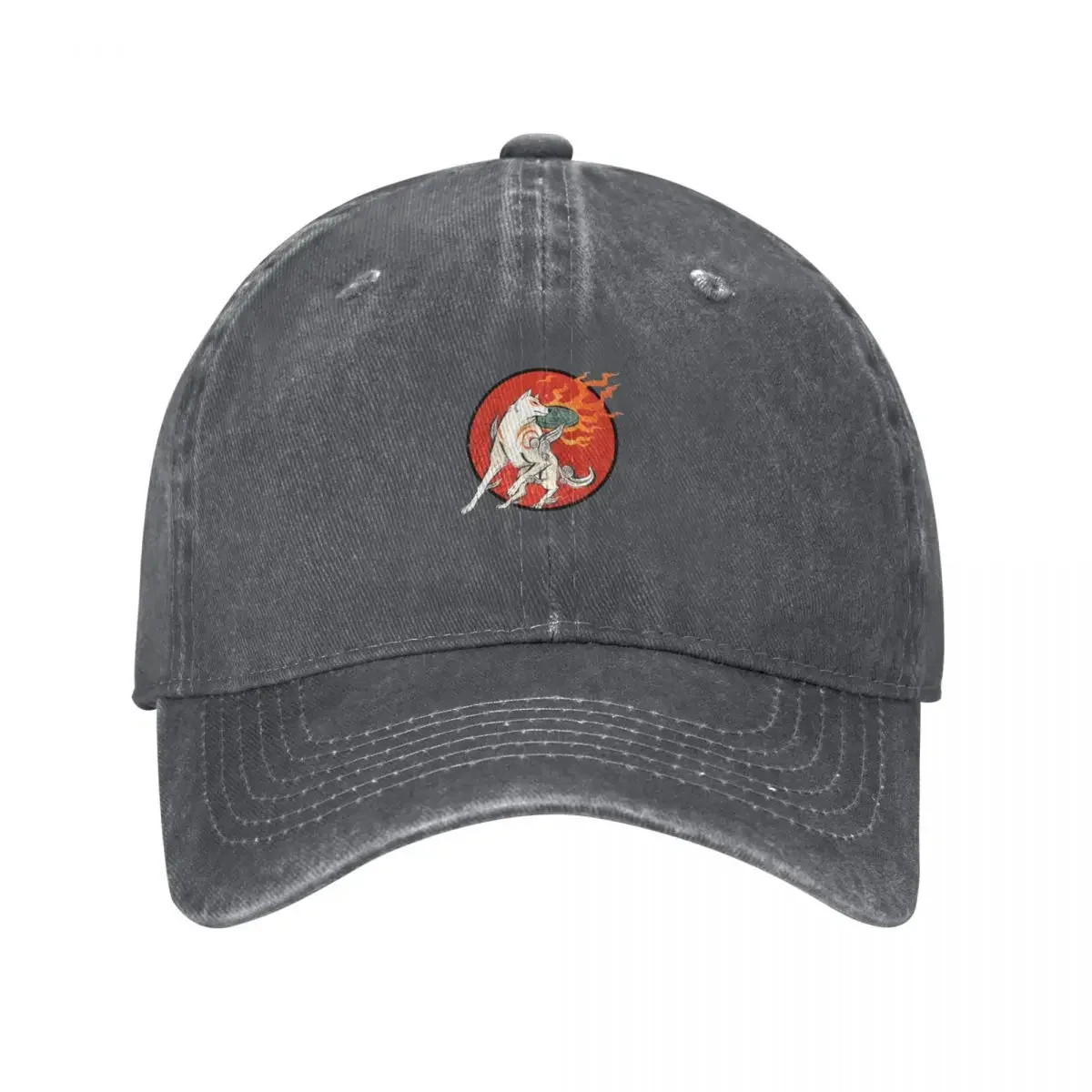 

Okami Amaterasu Sun Baseball Cap Hat Beach fishing hat Golf Wear Visor Men's Women's