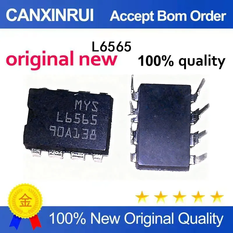 (5-100 Pieces)Brand new original L6565 DIP-8 spot chip IC