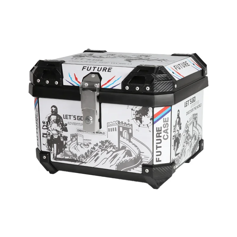 

2024 Motorcycle Trunk Accessoris Motorcycle Rear Trunk Motorcycle Trunk For Delivery
