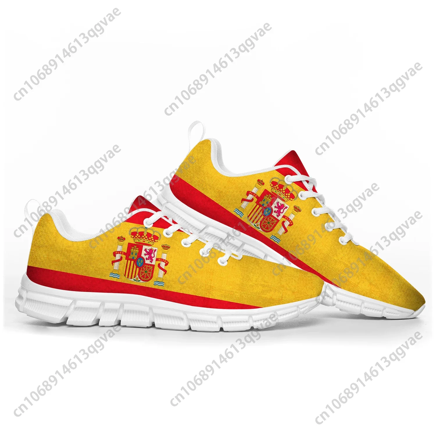 

Spanish Flag Sports Shoes Mens Womens Teenager Kids Children Sneakers Spain Casual Custom High Quality Couple Shoes