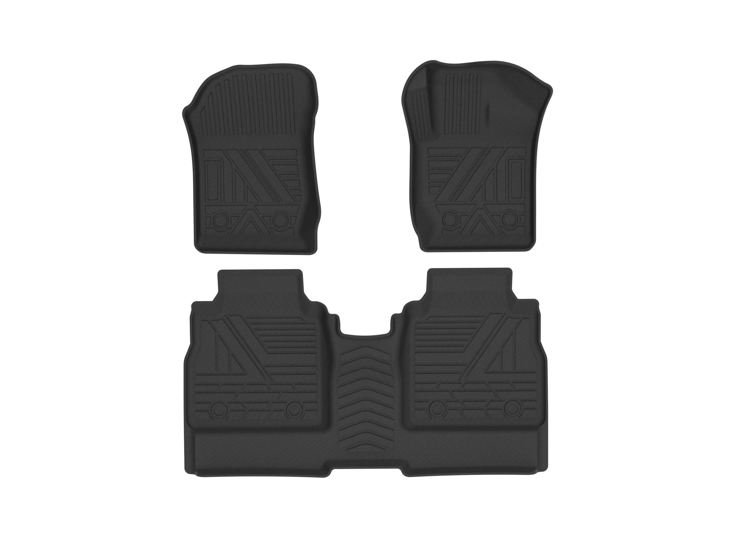 

RHD Rubber Floor Mat For Great Wall POER 2019-2021 Passenger version Car Mats Waterproof Carpet TPE Mat Car Accessories