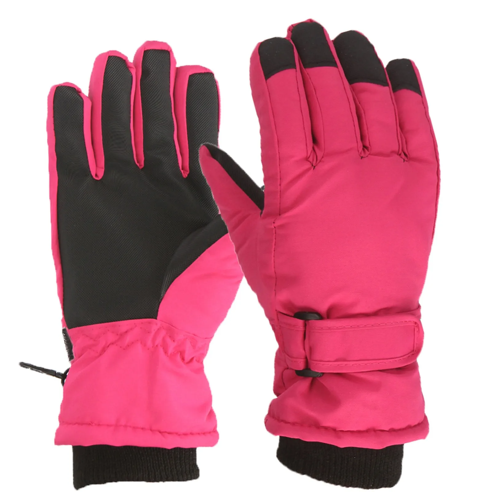 Outdoor Skating Snow Warm Kids Gloves Windproof Winter Girls Suit For 7-12 Years Ski Snowboarding Kids Gloves