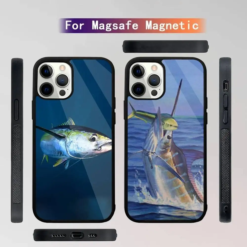 

Bluefin Tuna Phone Case For iPhone 16,15,14,13,12,11,Plus,Pro,Max Mini Magsafe Magnetic Wireless Charging