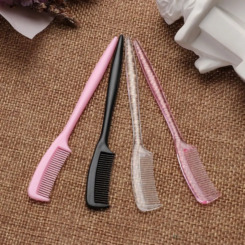 5 pz di Alta Qualità 9 cm/10.3 cm/7.5 cm Pettine di Plastica Carino Trasparente Ciglia Pettine Per Sopracciglia Mini Pettine BJD /1/3 1/4 1/6 1/8