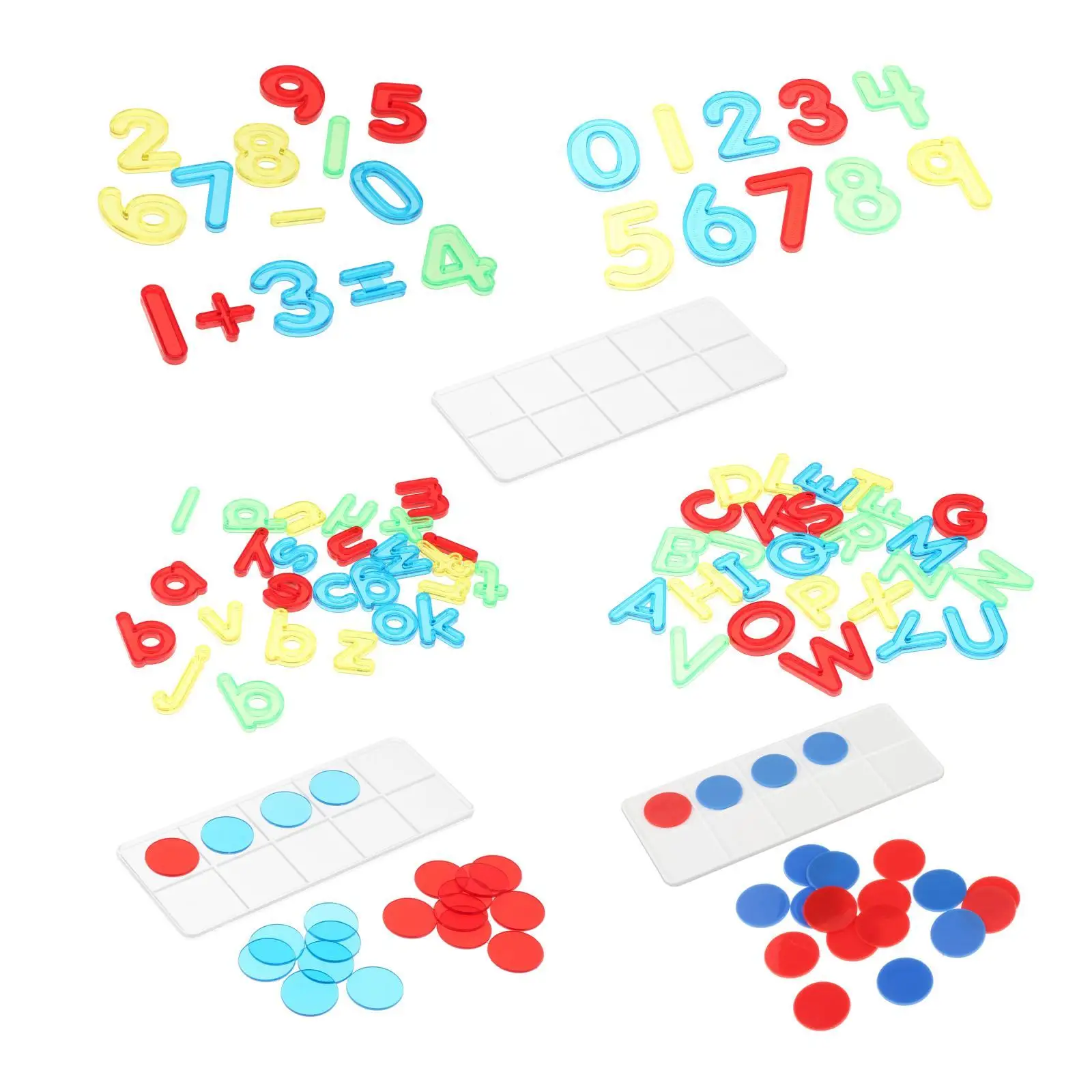 Juguetes de matemáticas Conteo de números, juguetes del alfabeto para actividades de jardín de infantes, aula, niñas y niños