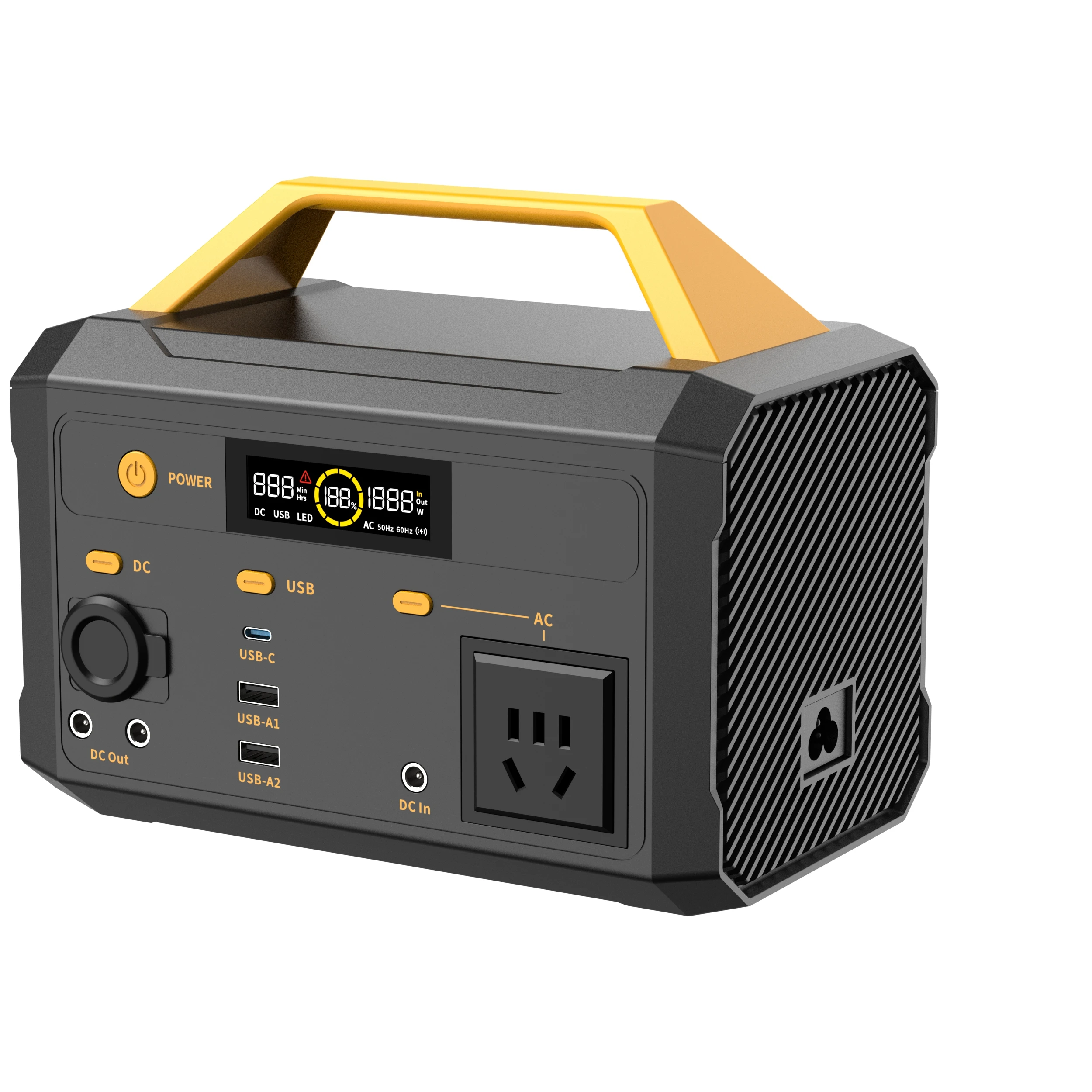 High Quality Portable Solar Battery 600W 1000W 1200W for Home Camping and Emergency Useower Generator for Outdoor Camping