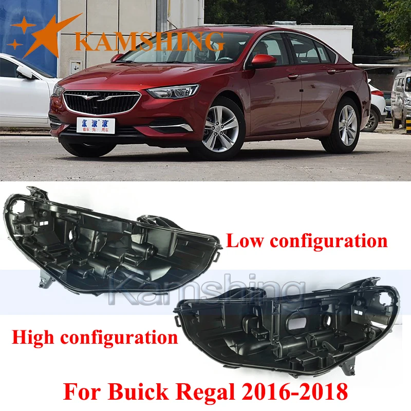 

CAPQX Базовая крышка передней фары для Buick Regal 2016-2018 Задняя часть фары Задняя часть фары