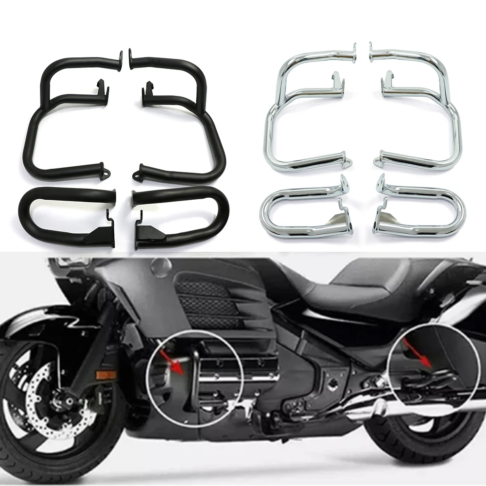 For Honda  GL1800 GL 1800 Goldwing 1800 2001-2017 Motorcycle Engine Guard Bumper Stunt Cage Road Protector Highway Crash Bars