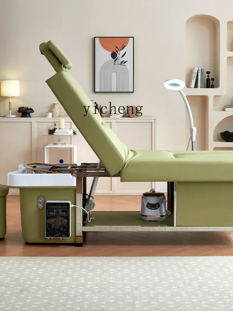 YY High-End Electric Bed Beauty Salon Dedicated Shampoo Chair Massage Couch Massage Bed