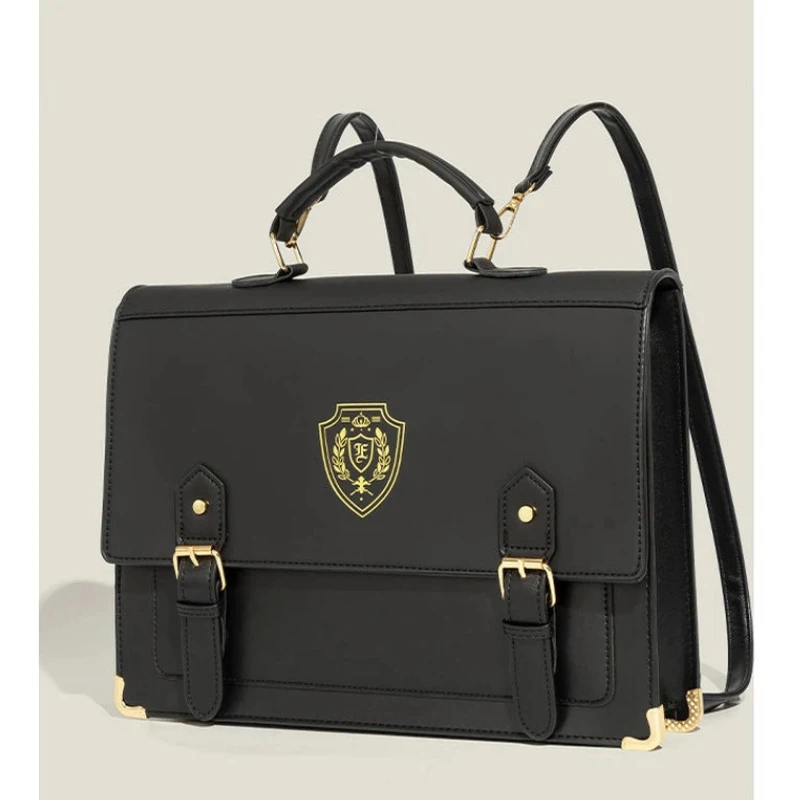 

College Wind Jk Uniform High-Quality Shoulder Bag For Girls, Large-Capacity Dk Student Commuting Computer Bag For Class.