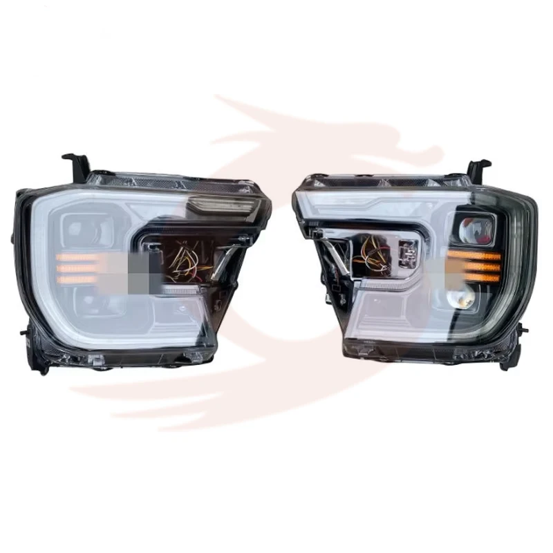 High Quality Headlight Assembly For Ford New Everest Ranger T8 Conversion LED Daytime Running Lights Turn Signal Lights 2023