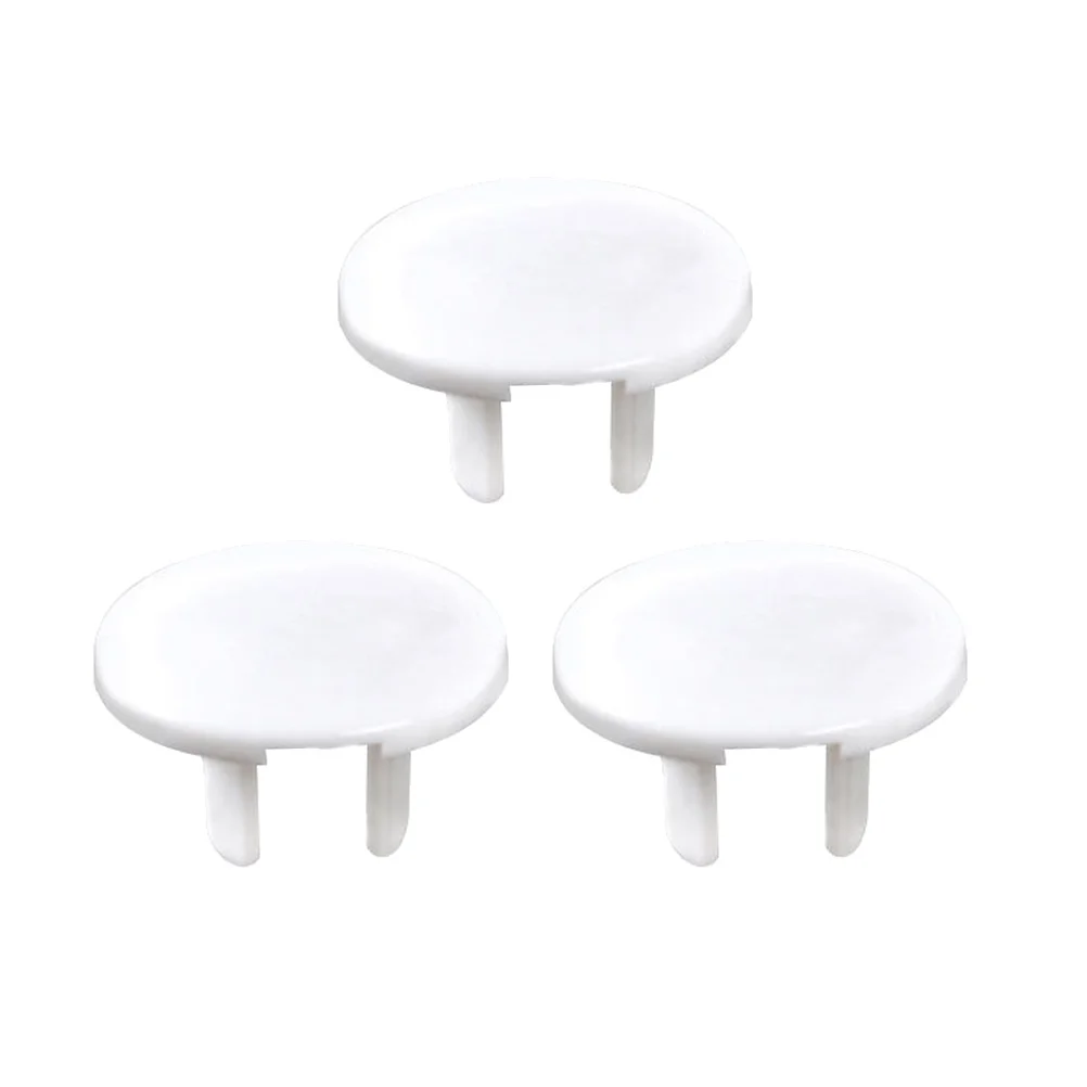 38Pcs ABS Socket Covers Baby Safety Outlet Protectors Durable and Secure Electric Plug Covers White Socket Protectors