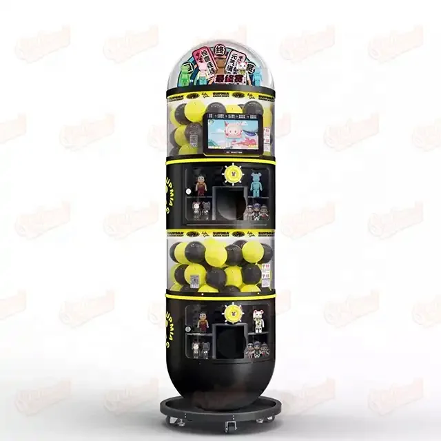 

High Quality Coin Operated Games Capsule Toys Vending Machine Double Layers Big Capsules Prize Game Machines Machine