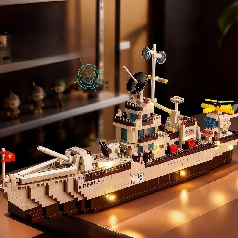 

Конструктор-разрушитель ракет 112, 688 деталей, военная модель, головоломка для мальчиков, настольное украшение, детский подарок