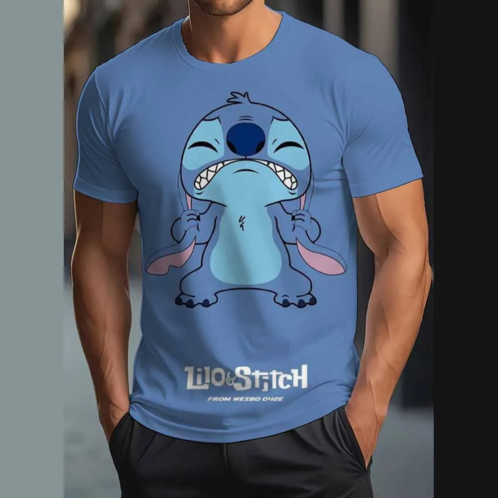 Camiseta con estampado de punto divertido para hombre, camisetas con estampado 3D de personalidad, camisetas holgadas de manga corta, camisetas informales con cuello redondo