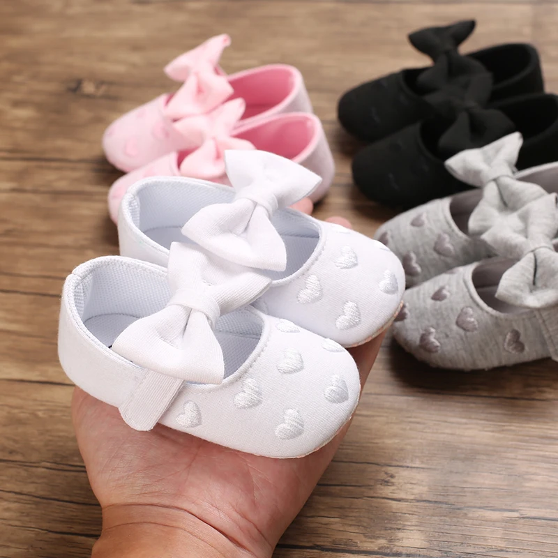 

Spring and Autumn Baby Shoes Walking Shoes Butterfly Bow Soft Bottom Anti slip Indoor Shoes Baby Shoes