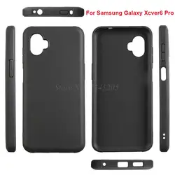 Silicone Case For Samsung Galaxy XCover 7 Pro Funda For Samsung XCover6 Pro Xcover 5 Xcover 7 Xcover7 Soft Black TPU Cover Etui