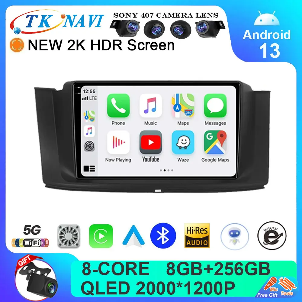 

Android 13 Car Radio For Geely Emgrand GT GC9 Borui 2015 - 2016 DSP FM Auto GPS Carplay Navigation Video Player Stereo WIFI 4G