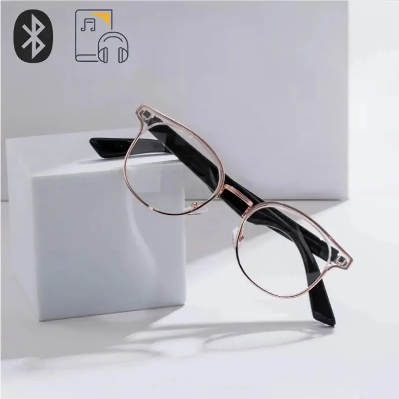 

Smart eyewear blue light glasses with Speaker Wireless Audio Headphone smart earbuds Glasses Bone Conduction Earphones