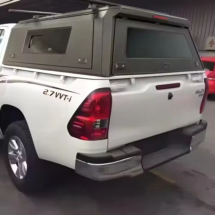

Epic Level Automotive Parts Lightweight Steel Dual Cab 4x4 Pick up Truck Topper Hardtop Ranger Canopy for Hilux/ Tundra/ta