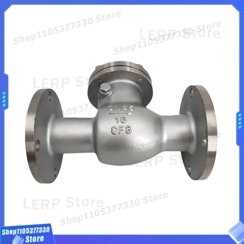 DN80 PN16 Low-Temperature High Pressure Manual Oil Integral Check Valve CF8 Body ISO Certified