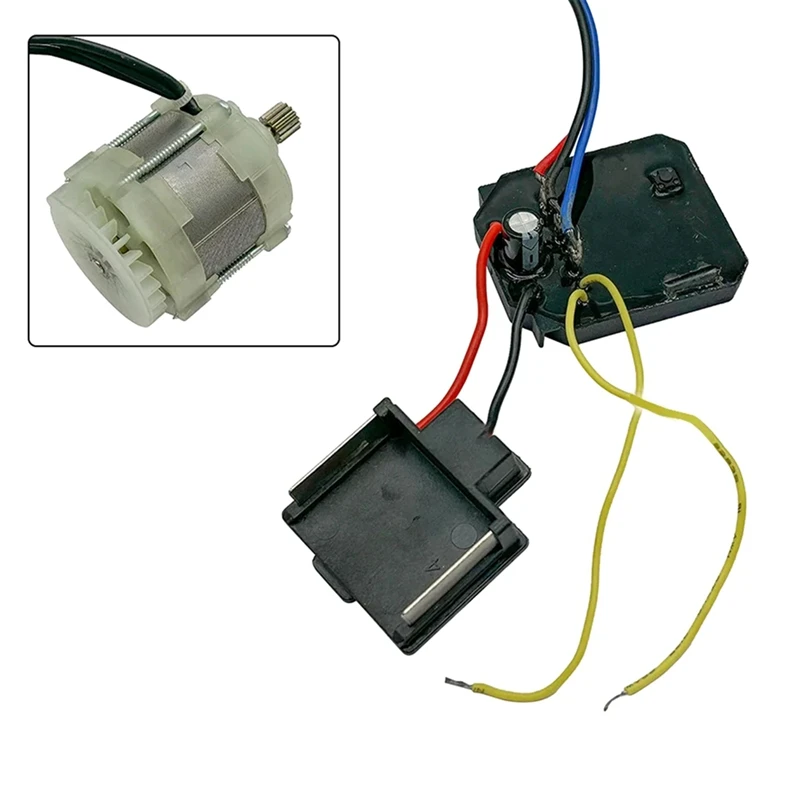 ABPQ-Brushless Motor Assembly With Pins Foot For 4In 6In 8In Electric Chain Saws Brushless Electric Chain Saw Motor Assembly