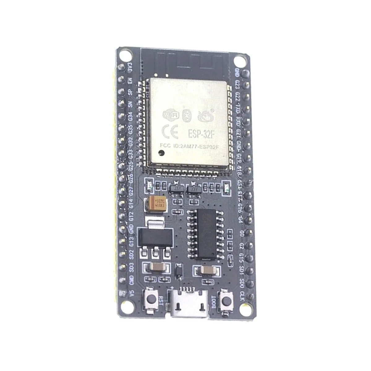 Макетная плата ESP32F, плата для разработки модуля CH340, с беспроводным драйвером, Wi-Fi, Bluetooth, с OLED ЖК-экраном 0,96 дюйма