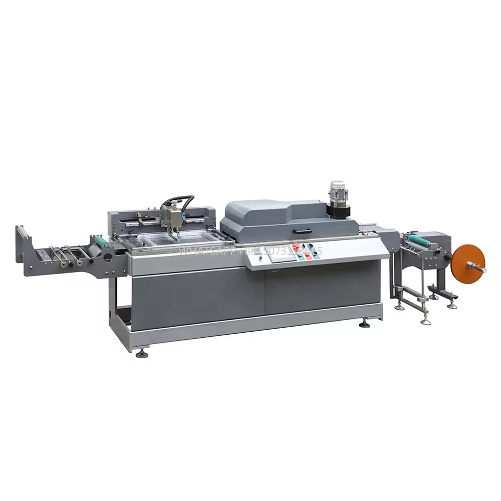 JINGDA JDZ-2001 Macchina da stampa automatica per etichette serigrafiche a 1 colore per etichette per indumenti, stampante serigrafica per accessori tessili