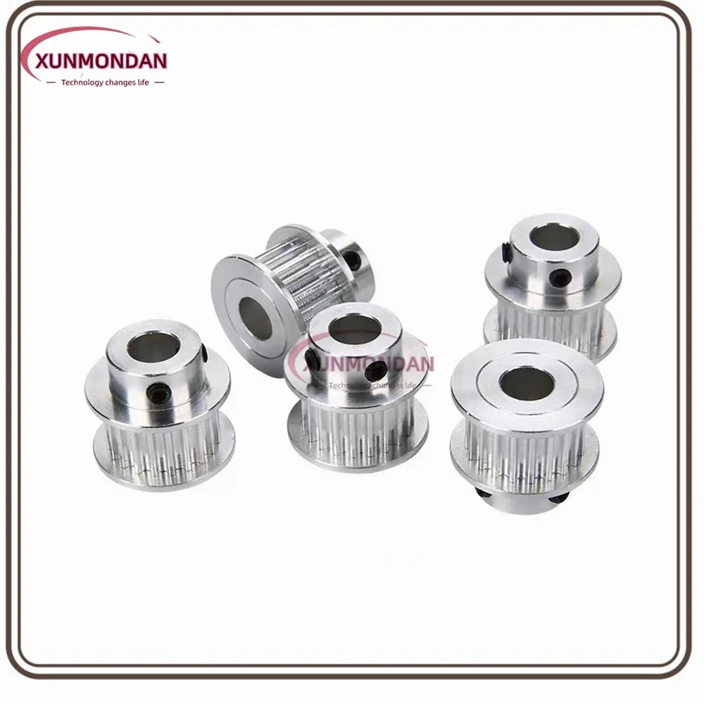 Xunmondan HTD 3M 20 Tooth Timing Pulley Pitch Of 3mm  Inner Hole Of 4/5/6/6.35/7/8/10mm And Tooth Surface Width Of 9/10/15mm