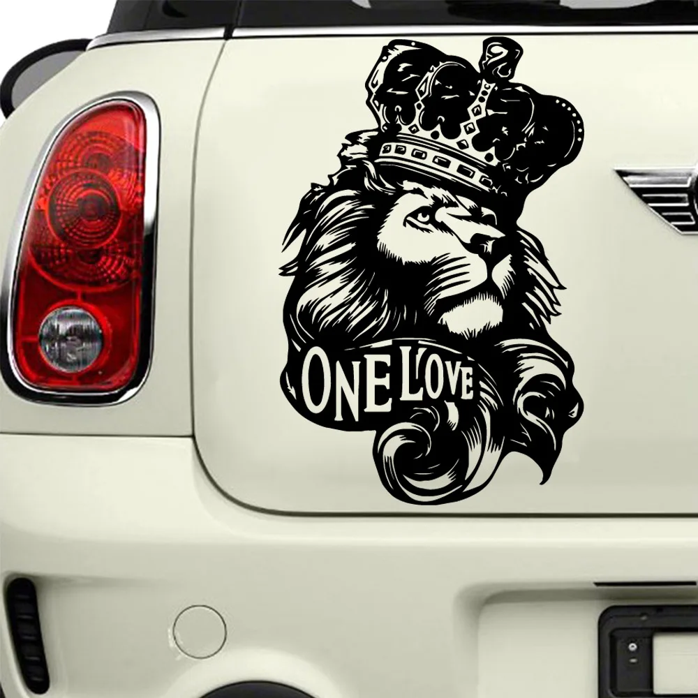 ONE LOVE Lion King Car Decals Windows & Full Body Graphics