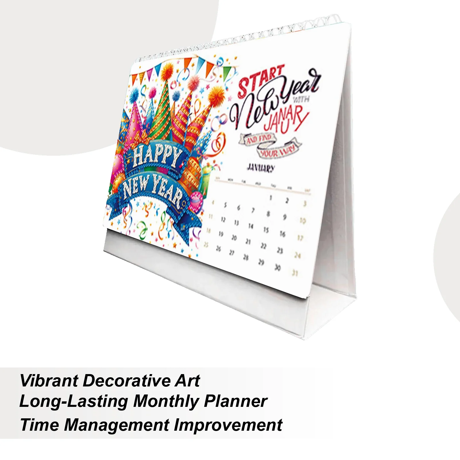 

2026 Desk Calendar 2026 Calendar Planner Rhinestone Painting Home Decor Monthly Planner Desktop Accessories For Living Room Work