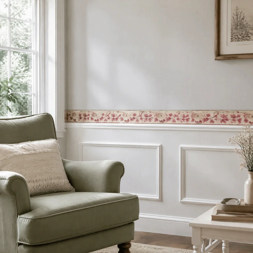 DIY 10 Meter Wall Base Self Adhesive Thickened Wall Sticker Anti-collision Soft Corner Line Home