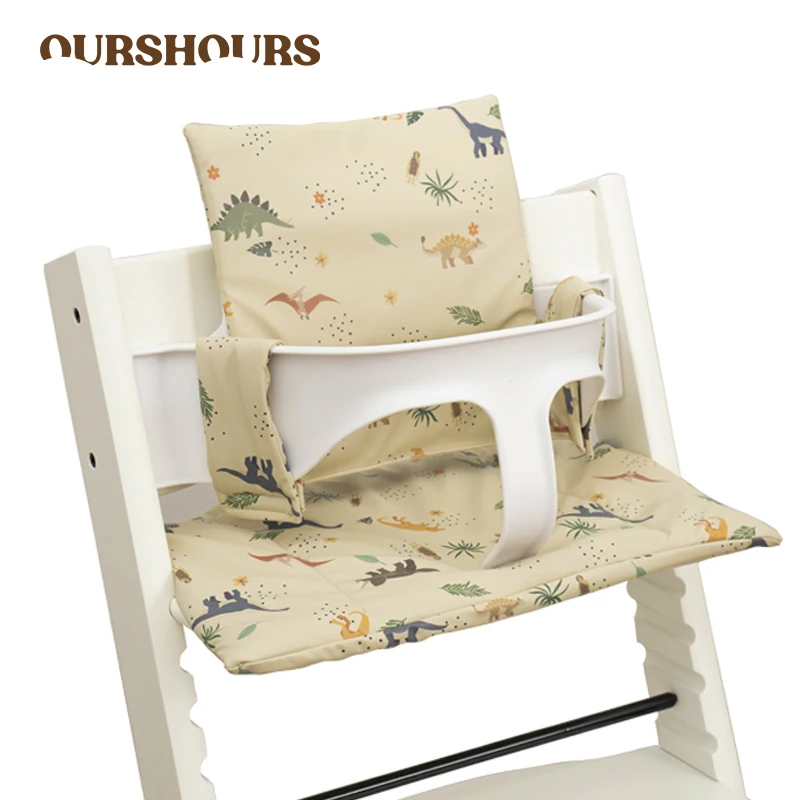 

Набор детских подушек, совместимый со стульчиком для кормления, мягкий и удобный детский обеденный стул, подушка для сиденья, аксессуары для стульчика для кормления, детские вещи