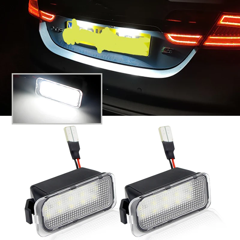 2Pcs Car Led Licens…