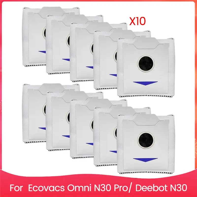 

Новые мешки для сбора пыли для Ecovacs Omni N30 Pro, замена для роботов-пылесосов Deebot N30, запасные части и аксессуары