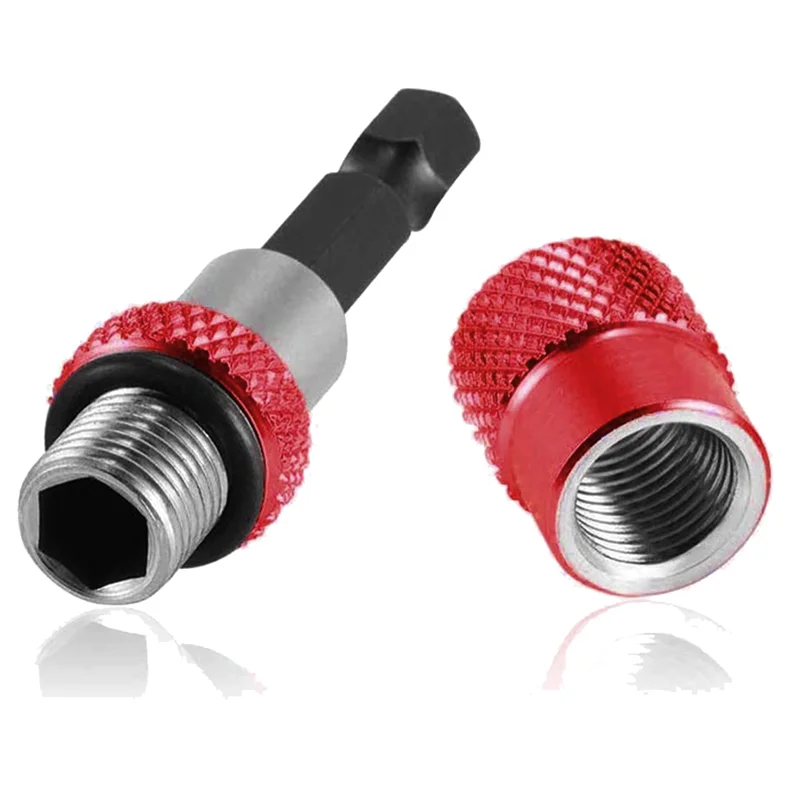 【Preço-gota!】3 pçs 1/4 hex haste broca elétrica chave de fenda magnética bit titular ferramenta magnetismo limite haste extensão ajustável