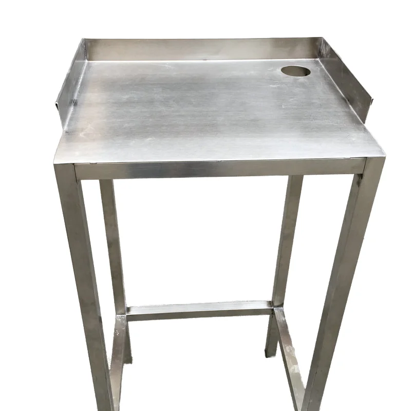 

ir-Custom Computer Furniture Legs Non-Perforated Stainless Steel Iron for Commercial Kitchen Fabrication Direct Factory！