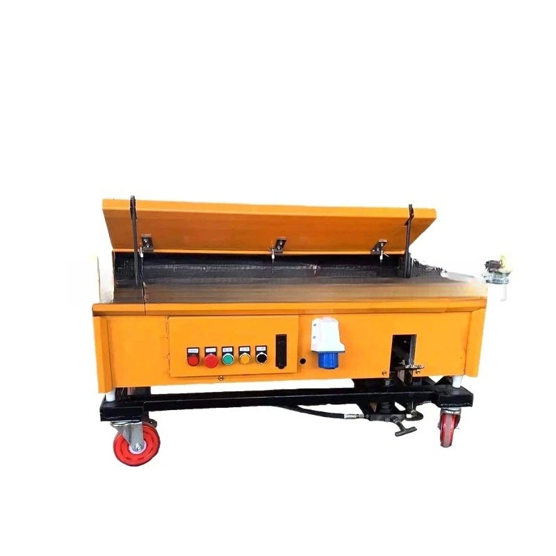 Intelligent automatic plastering machine, house lime mortar plastering machine c