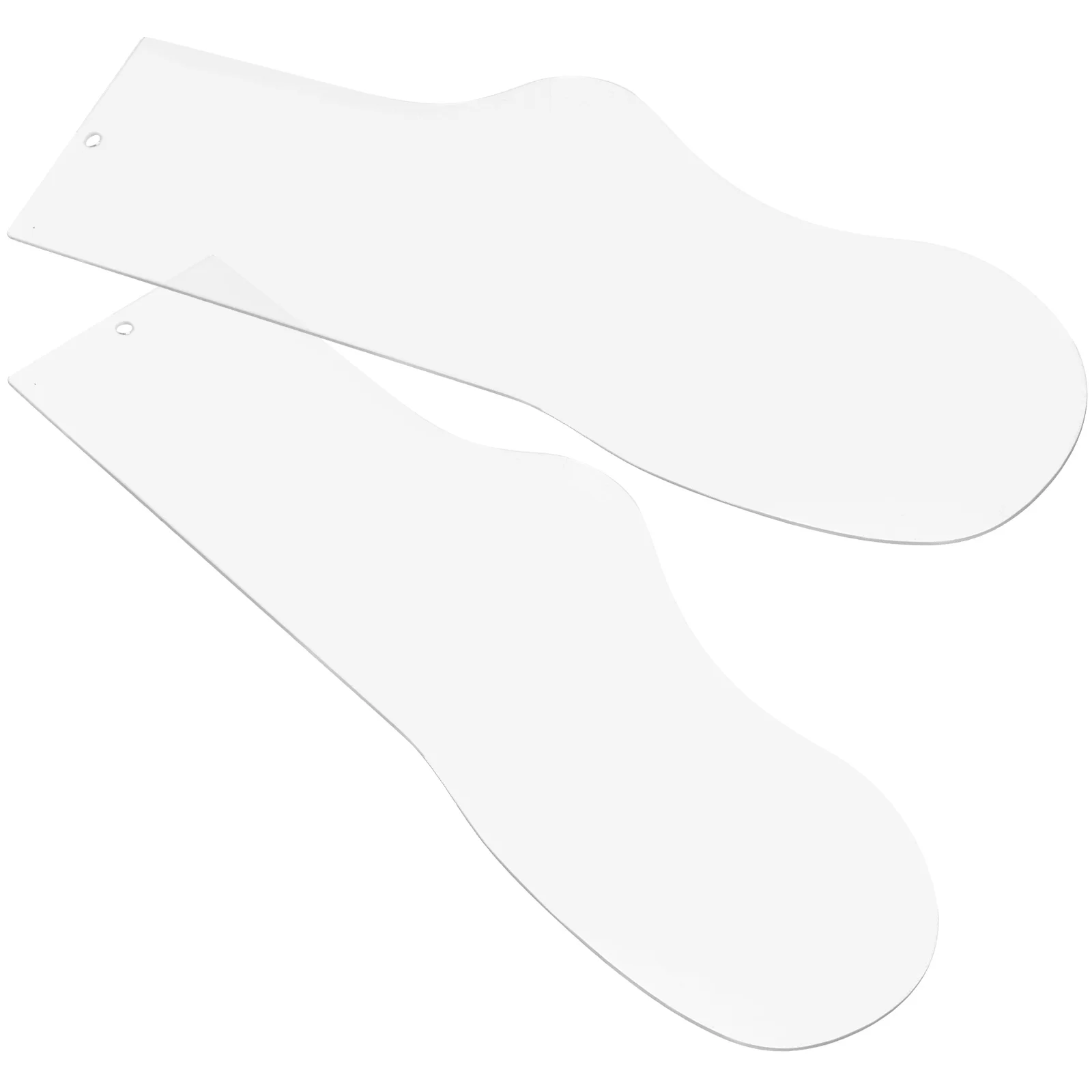 

2 Pcs Sock Display Board Transparent Acrylic Hanging Panel for Socks Stockings Sleeves Closet ganizing Durability Versatile