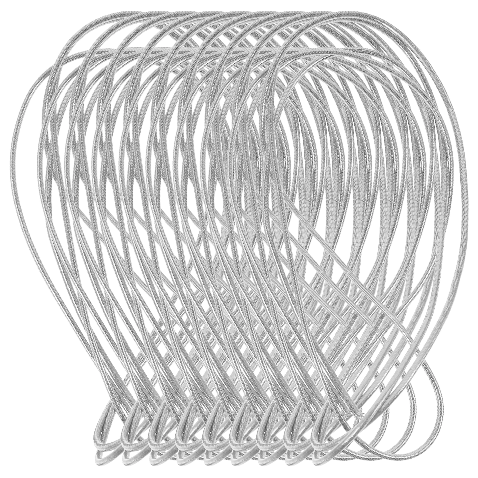 Elastic Rope 1mm Silver Gold Beading Thread DIY Craft Lanyard String Gift Packaging H made Wrapping Supplies Portable Elastic