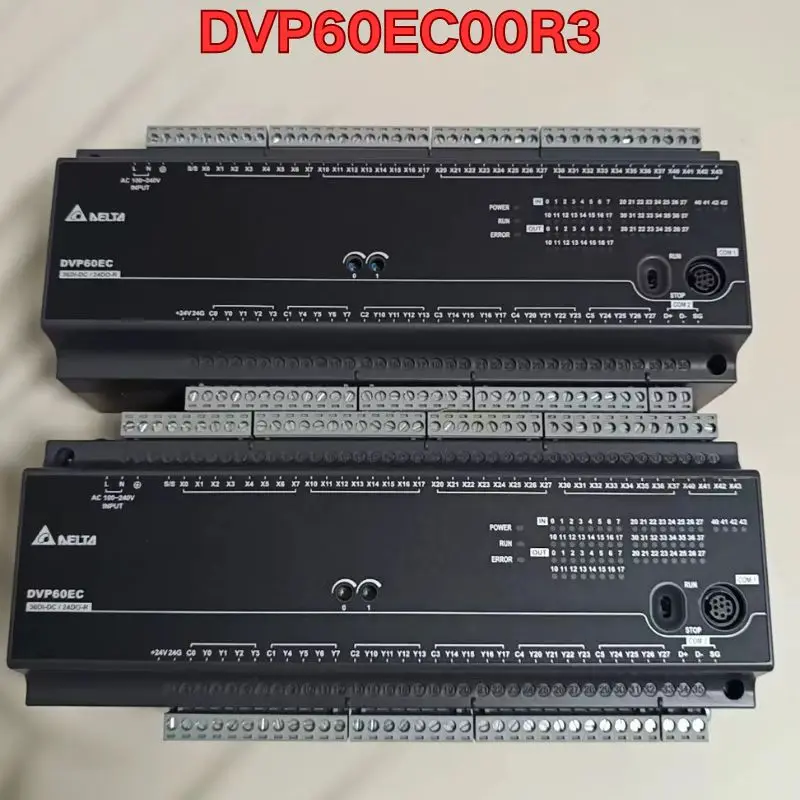 

Second-hand PLC module DVP60EC00R3 function test is normal