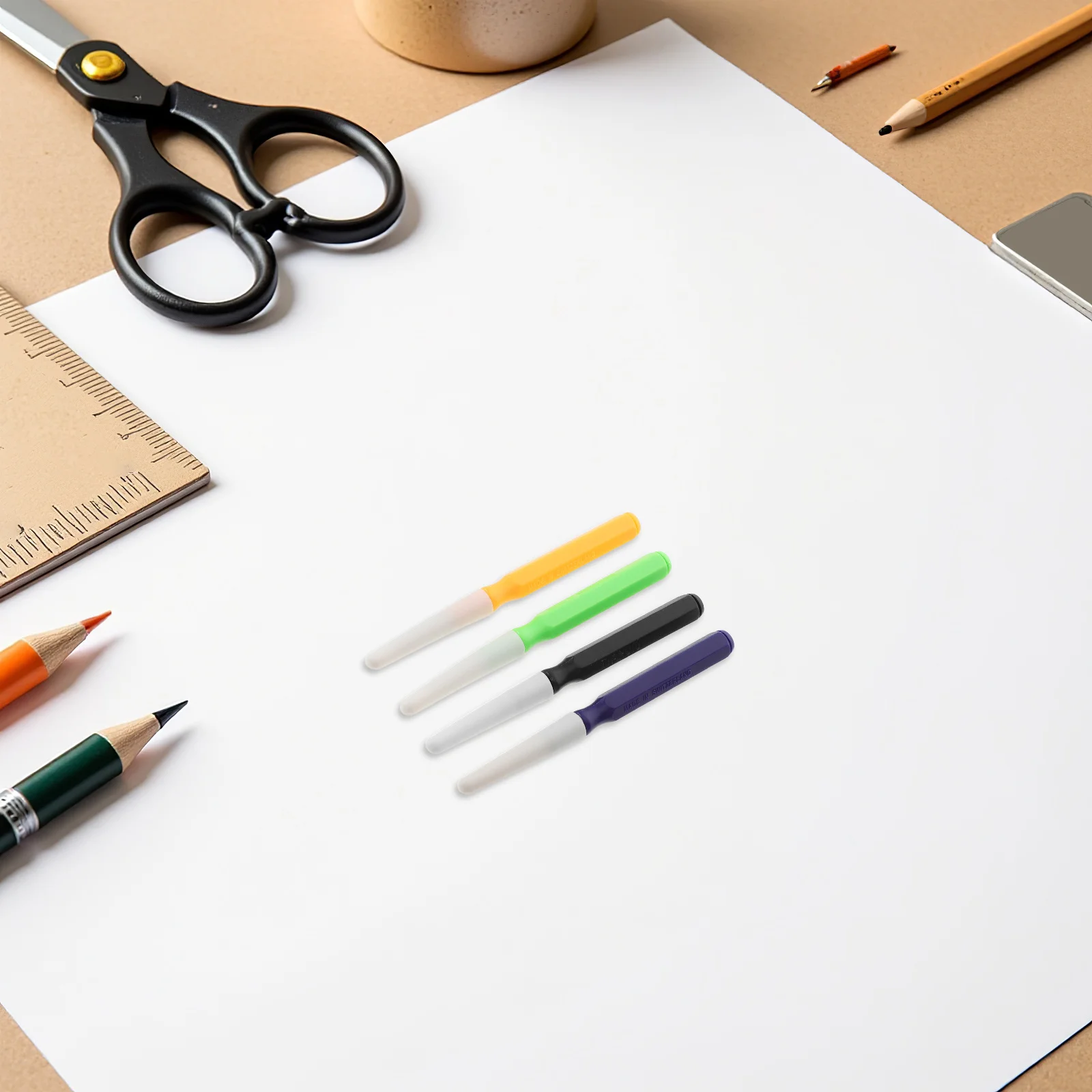 

4Pcs Watch Oiler Pen Needle Set Multi-Color Accurate Lubrication Tool for Mechanical Automatic Watch Repair Maintenance Portable