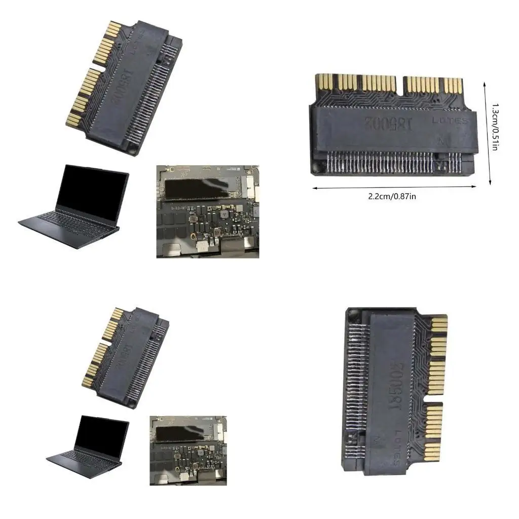 

652F SSD модернизированный комплект M.2 nvme m-key ssd Конвертируйте карту для Air SSD Accessoy