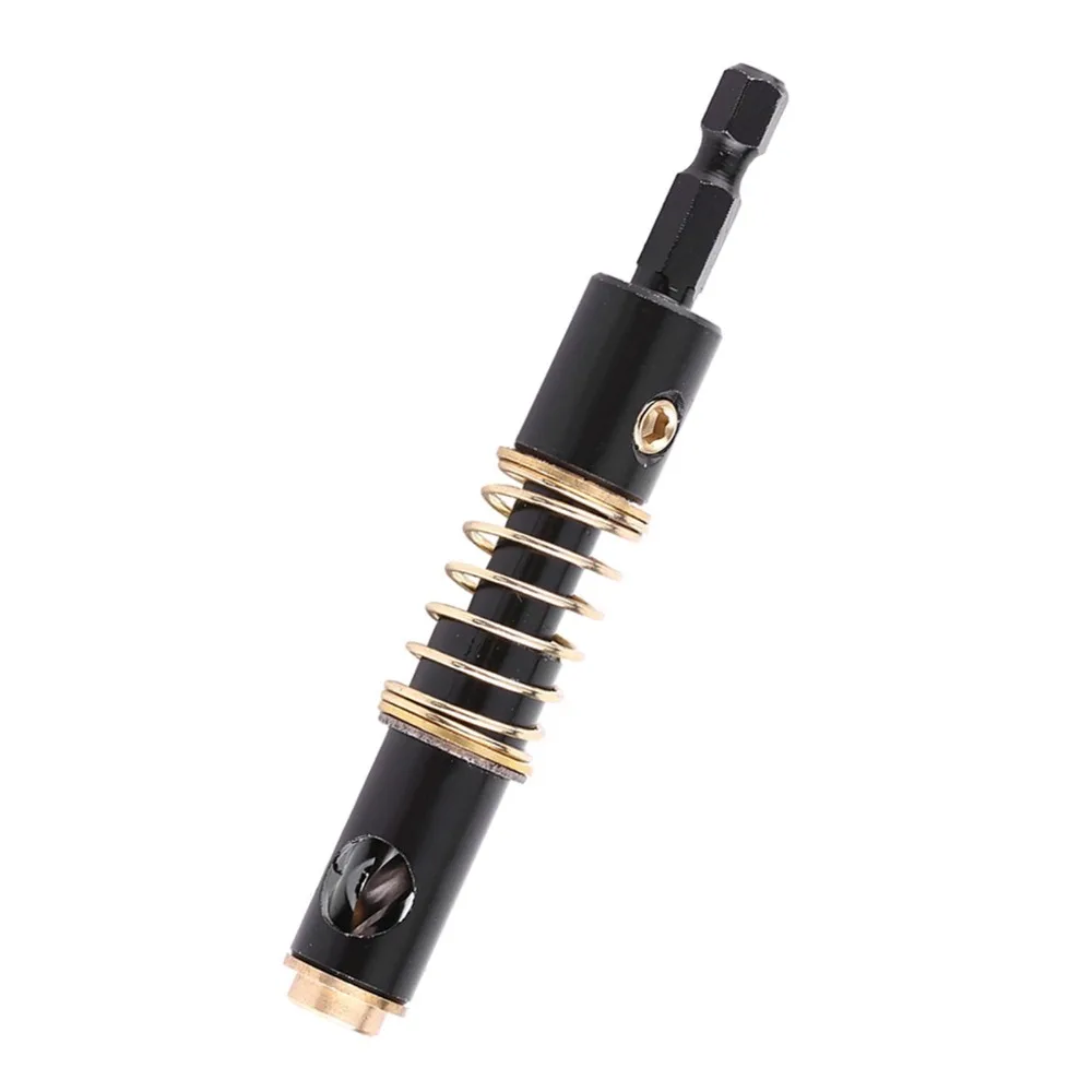 

2 шт., 5 мм и 1/4 дюйма, самоцентрирующееся сверло из быстрорежущей стали (HSS), 1/4 дюйма, шестигранный хвостовик, шарнирное сверло, пружинное направляющее