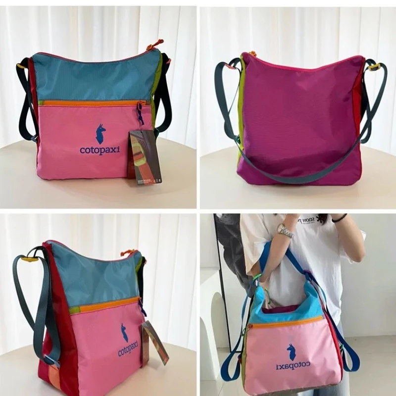 

Cotopaxi 2026 New 6L Durable Outdoor ex Crossbody Bag with Vibrant Color Contrasts Alpaca Patterned Square oulder Bag