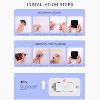 97QC 400ml Auto Soap Dispenser Wall Mount Touchless Soap Dispenser 3 Dispensing Modes