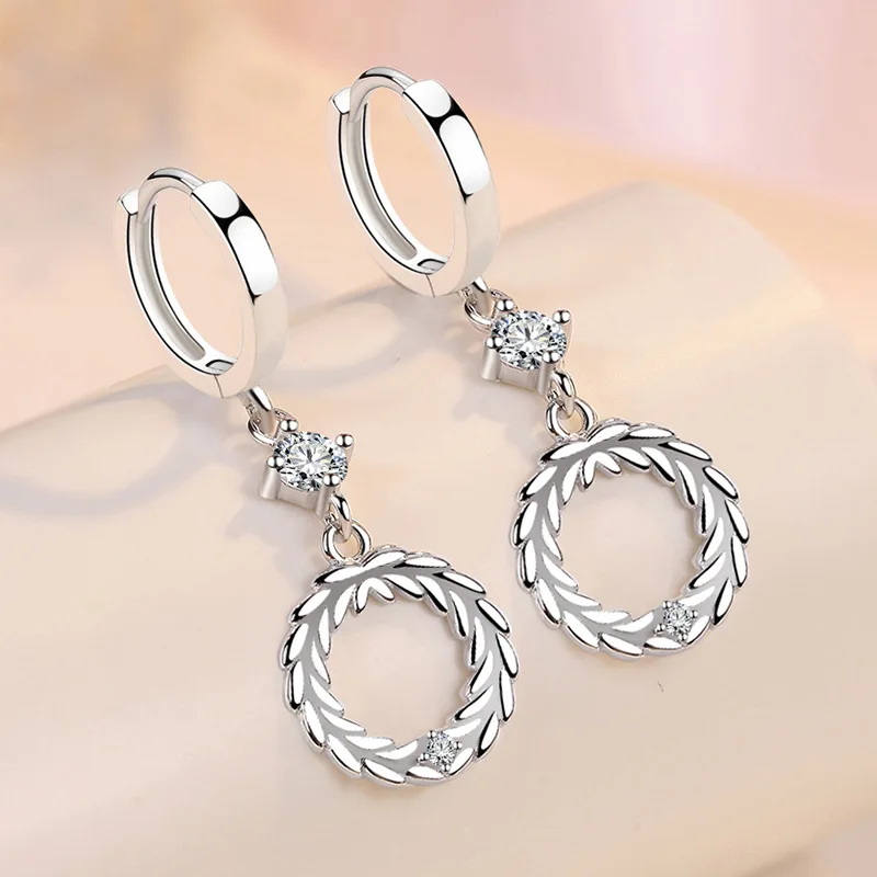 0,6 Karat D-Farbe Moissanit-Ohrstecker für Damen, 925er Sterlingsilber, vergoldet, 18 Karat Gold, Hochzeitsschmuck, edler Schmuck