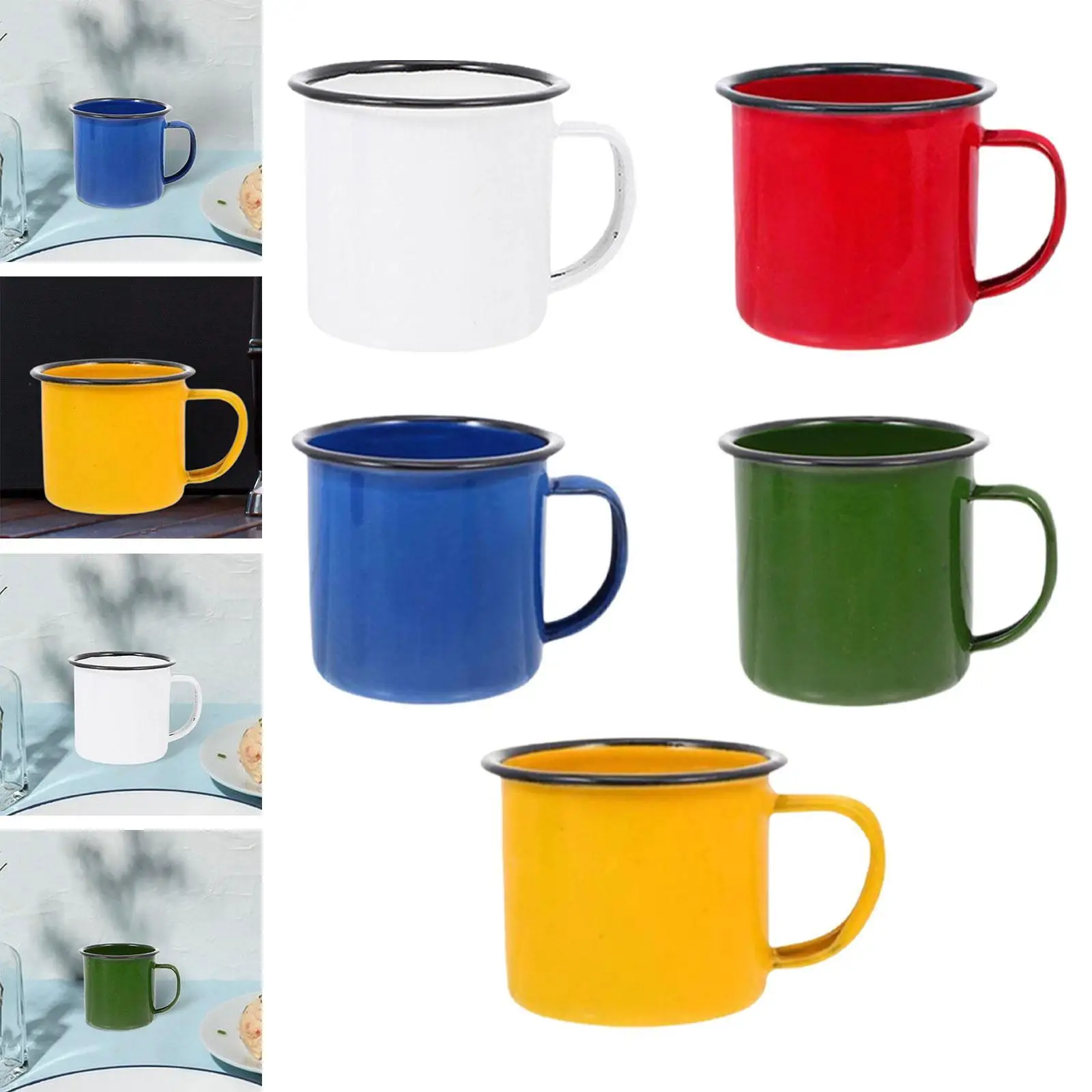 Enamel Coffee Cup N…