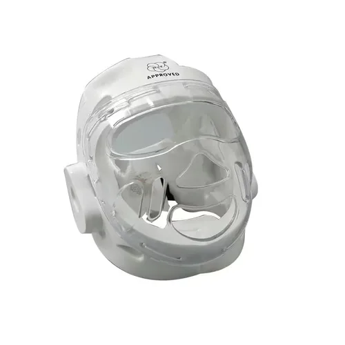 Imagen 2 del producto WKF casco de Karate protector de cabeza blanco adultos niños casco de Karate Kickboxing Taekwondo casco hombre mujer para competición de entrenamiento